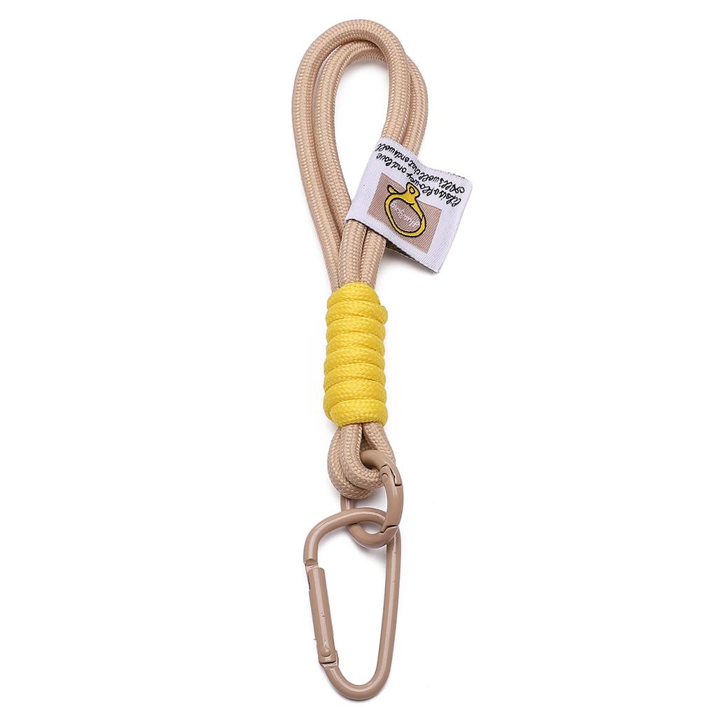 1 Piece Fashion Colorful Braided Lanyard Keychain Anti-Lost Knot Nylon Rope Keyring For Car Backpack Pendant Jewelry Accessories