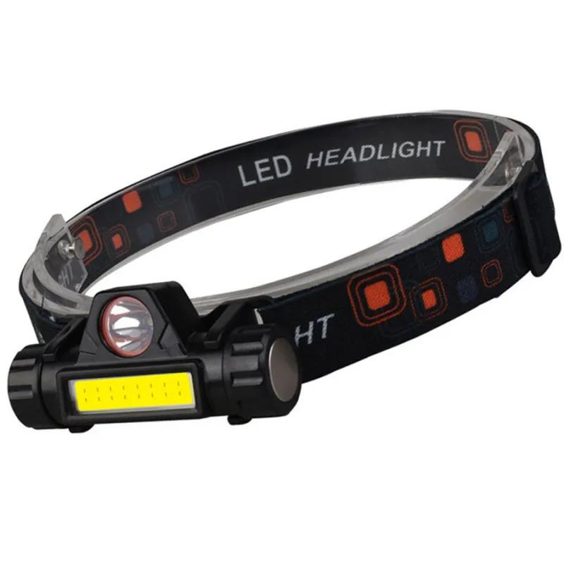 Powerful Head Lamp For Fishing, Camping, Hiking, Led Lantern, Usb-Chargeable, Waterproof