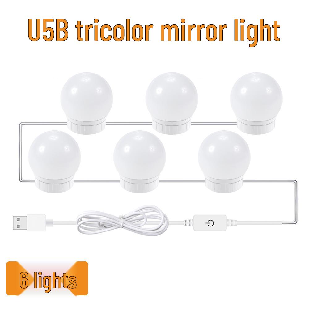 LED Dimmable Hollywood Vanity Mirror Lights for Bathroom
