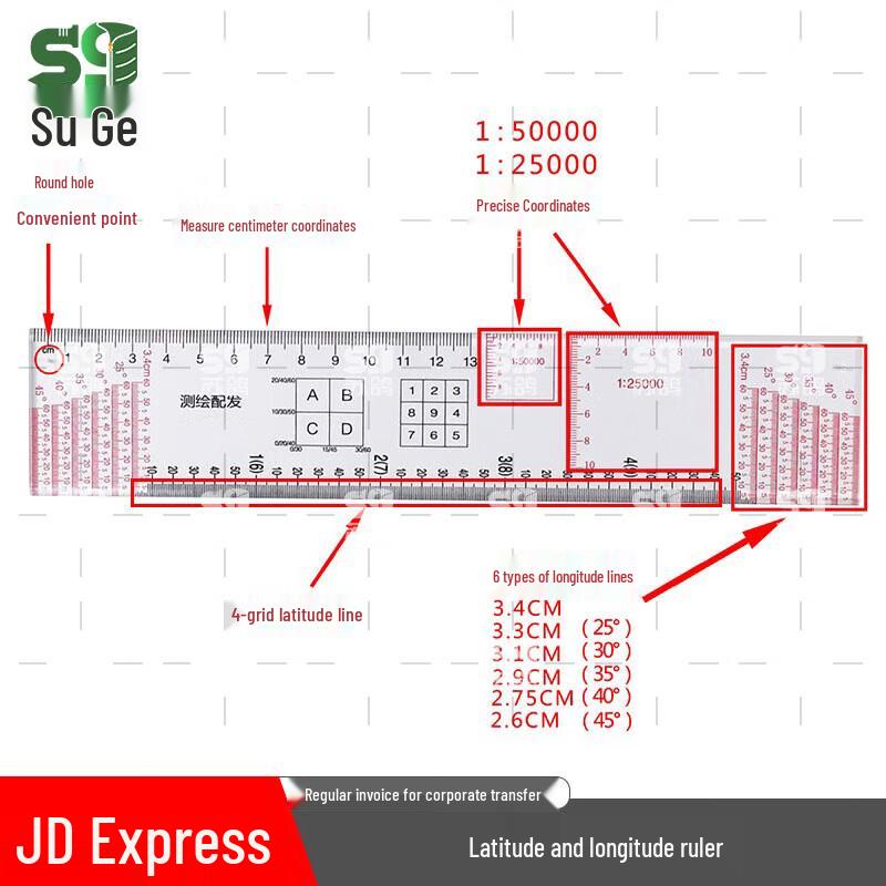 Su Ge Topographic Mapping Tools & Kits