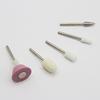 5Pcs/set Handle Nail Polishing Head Nail Machine Matching Grinding Head