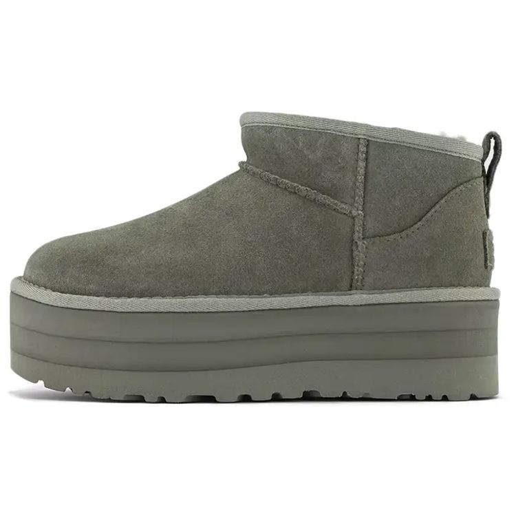 UGG Classic Ultra Mini Platform Boot Moss Green Women Sneakers 1135092-MSG 39
