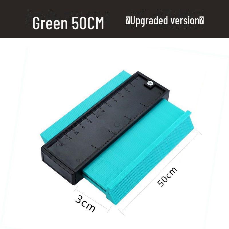 Multifunctional Contour Measuring and Profiling Gauge for Woodworking and Irregular Shapes
