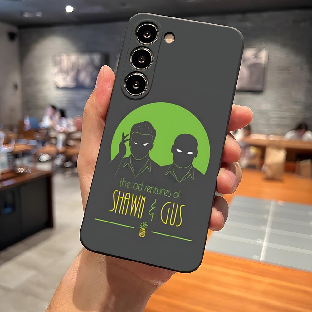 

Psych Shawn And Gus Phone Case For Samsung S23 Ultra S24 S22 S20 Fe S21 Plus Galaxy A54 A34 A24 A53 A13 A16 Back Cover Samsung s21plus