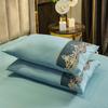 1 Pair Pack Brushed European Lace Pillow Covers, 48*74cm Dormitory Pillow Covers, Home Goods Pillow Covers