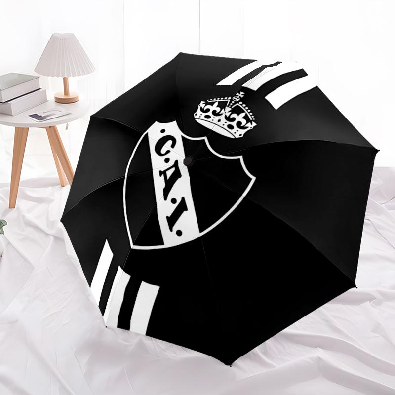 Printed Club Atlético Independiente Folding Umbrella,Outdoor,Leisure,And Travel Umbrella,Durable Umbrella Fabric,Birthday And Holiday Gift