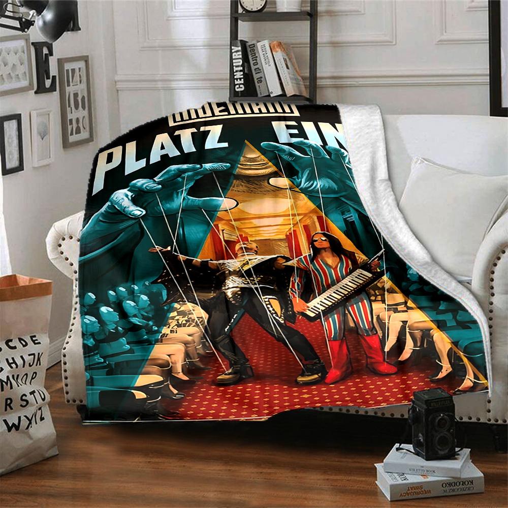 

1pc Marionette Performance Themed Printed Soft and Comfortable Home Blanket, Small Throw Blanket, Nap Blanket, Suitable as a Gift l006 80cmx120cm(31inx47in)