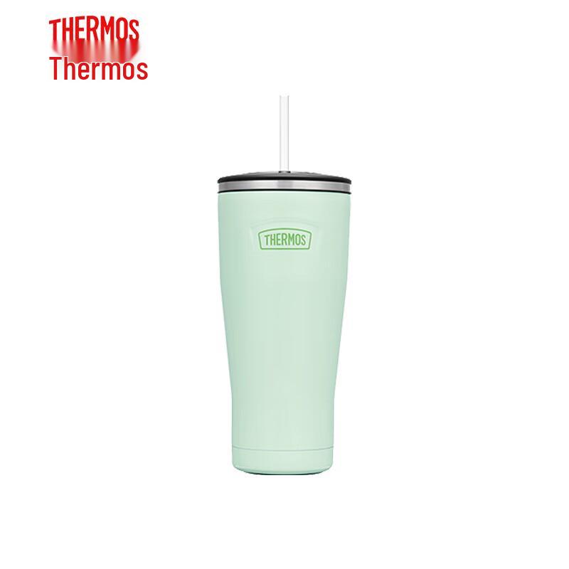 THERMOS 850ML Stainless Steel Straw Insulated Tumbler