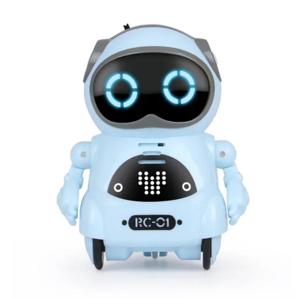 Mini Kinder Roboter Kann Sprechen Interaktiver Dialog Spracherkennung Aufnahme Singen und Tanzen Geschichten Erzählen Intelligenter Roboter Spielzeug
