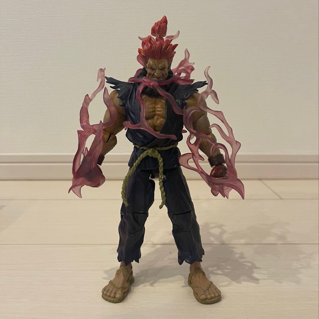 

[USED] Street Fighter Action Figure Akuma Rare