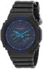 Casio Зарубежная модель G-Shock GA-2100VB-1A Аналогово-цифровые мужские часы
