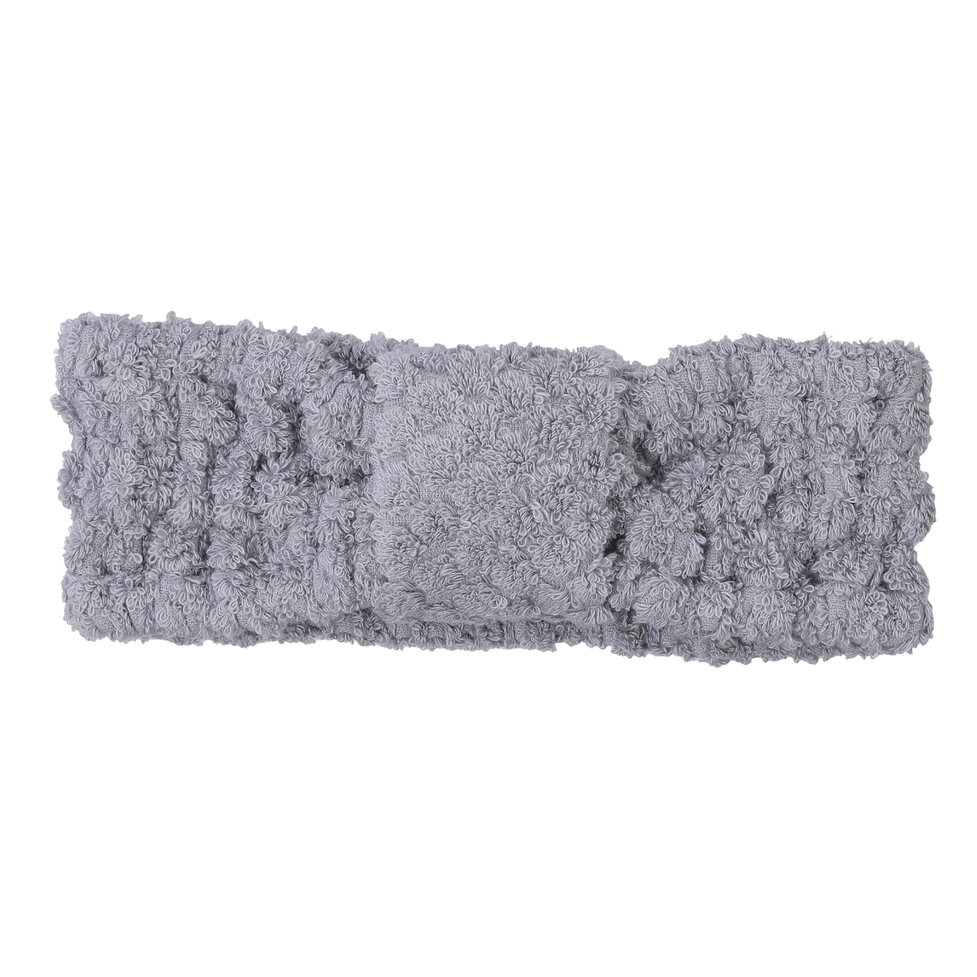 

nishikawa newmine hair band 8X22cm washable cotton fluffy every time you wash it Poko Poko Made in Imabari Gray TT99220620 [Nishikawa] 100%