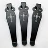 1 piece Titanium Alloy TC4 Knife Pocket Clamp Back Clip for Paramilitary2 C81 Para3  C10 C11 Police Bradley DIY