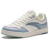Anta Street Play GZ Slip Resistant Low Top Skateboard Shoes Women's White Blue Sneakers 122428011-1