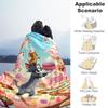 1pc Tom JerryOutdoor Flannel Blanket Soft Plush Decor for Picnics, camping,Bedroom, Playroom, or Lunch Breakn1178A