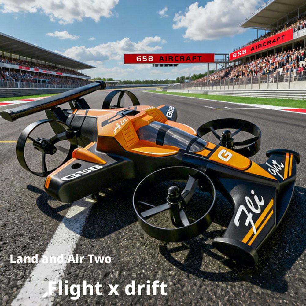 Land & Air 2 In 1 Stunt Toy Vehicle Dual-Mode Foam Remote Control Drifting Model Car Perfect Gift For Kids And Adults