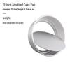 YUNLUAN Anodized Aluminum Round Removable Bottom Cake Mold