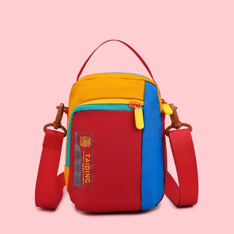 

Fashion Lightweight Waterproof Large Capacity Sling Bag Crossbody Shoulder Clutch for Men Women Travel Sports Dopamine Handbag