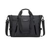 GYXX Poseidon Edge Men's Tote Bag, Shoulder Bag, Handbag, and Briefcase (Black Regular + Camera Bag) 2025