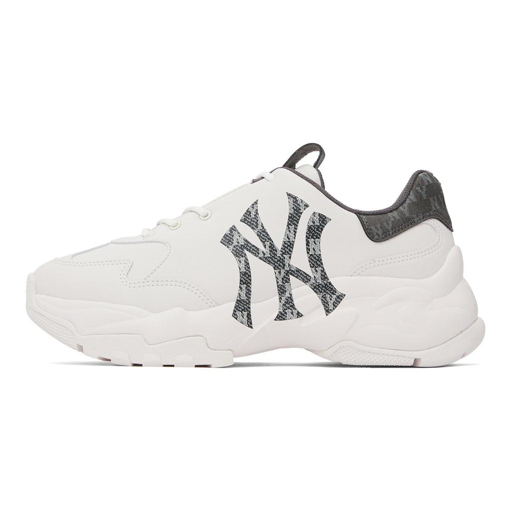 MLB Big Ball Chunky Sneakers Unisex Low Top White 3ASHBDM4N-50BKS