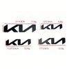 Suitable for New Aluminum Alloy Labeling Modification KN Front Car Logo KN Rear Tail Label English Car Sticker Trunk