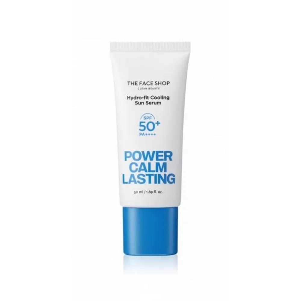 

The Face Shop Power Calm Lasting Moisture Fit Cooling Sun Serum 50 mL (SPF50+ PA++++)