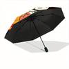 1PC Goku Power Automatic Open/Close Umbrella - Compact Travel Umbrella, 8-Rib Heavy-Duty Construction, Ideal Gift a0828170
