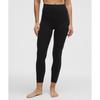 Lululemon Groove No Line High Rise Tight 25   Heart Black
