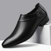 Fashion Pointed Toe Men's Formal Shoes Spring Autumn Social Shoe Male New Footwear 2024 Style Office Cheap Liquidation Clearance Party