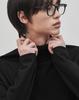 WORK ON BODY OFF Rested Semi-Overfit Turtleneck Knit [Black]