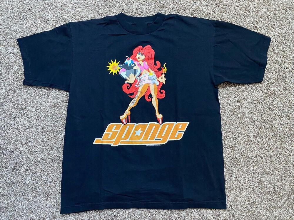 1999 Sponge New Pop Sunday Alt Rock Band Tour T-shirt Cotton Tee S-4XL US276 Unisex T-Shirt