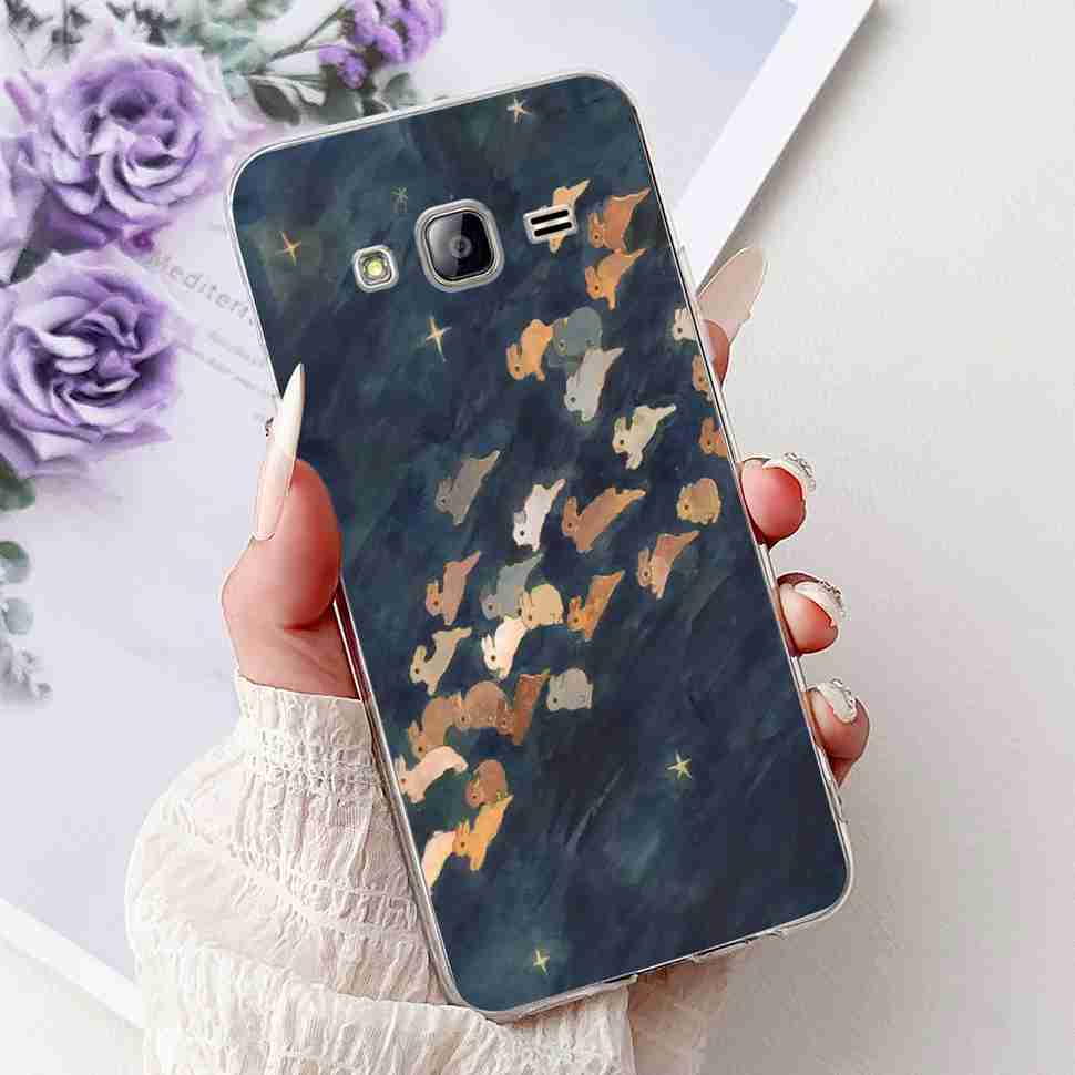 For Samsung Galaxy J5 Case Luxury Painted Cover Soft Slim Phone Case For Samsung J 5 J5 J500Y J500M 2015 Back Cover
