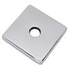 Square Shower Arm Cover Plate Universal Decorative Extra Large Stainless Steel Shower Arm Flange for Bathroom