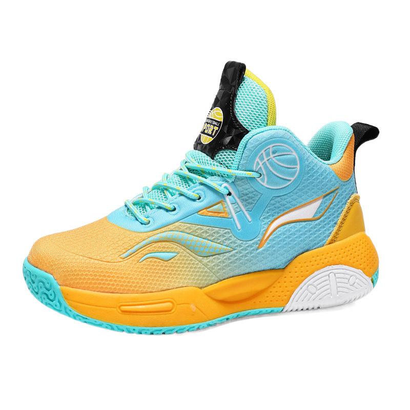 Youth Training Shoes Sports Wear-resistant New Children's Actual Combat 2025 Sports Shoes Autumn and Winter Boys Basketball Shoes Boys