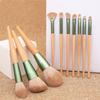Qingluo 10-Piece Makeup Brush Set - Super Soft Brushes for Blush, Powder, and Eyeshadow