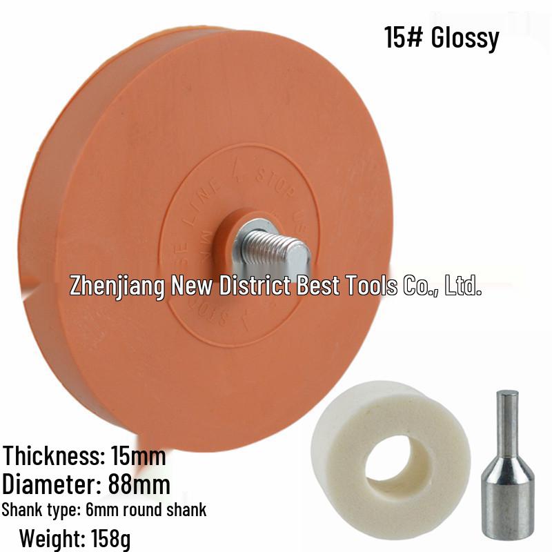 4-дюймовое резиновое пневматическое колесо для удаления клея для удаления наклеек и краски с автомобиля 15#