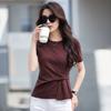 Women's Summer New High Grade Temperament Fashion Chic Short Sleeve Top