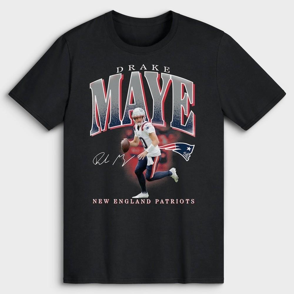 РАСПРОДАЖА!!! Многоцветная футболка с принтом Дрейка Мэйя, игрока New England, Унисекс футболка для фанатов футбола XL