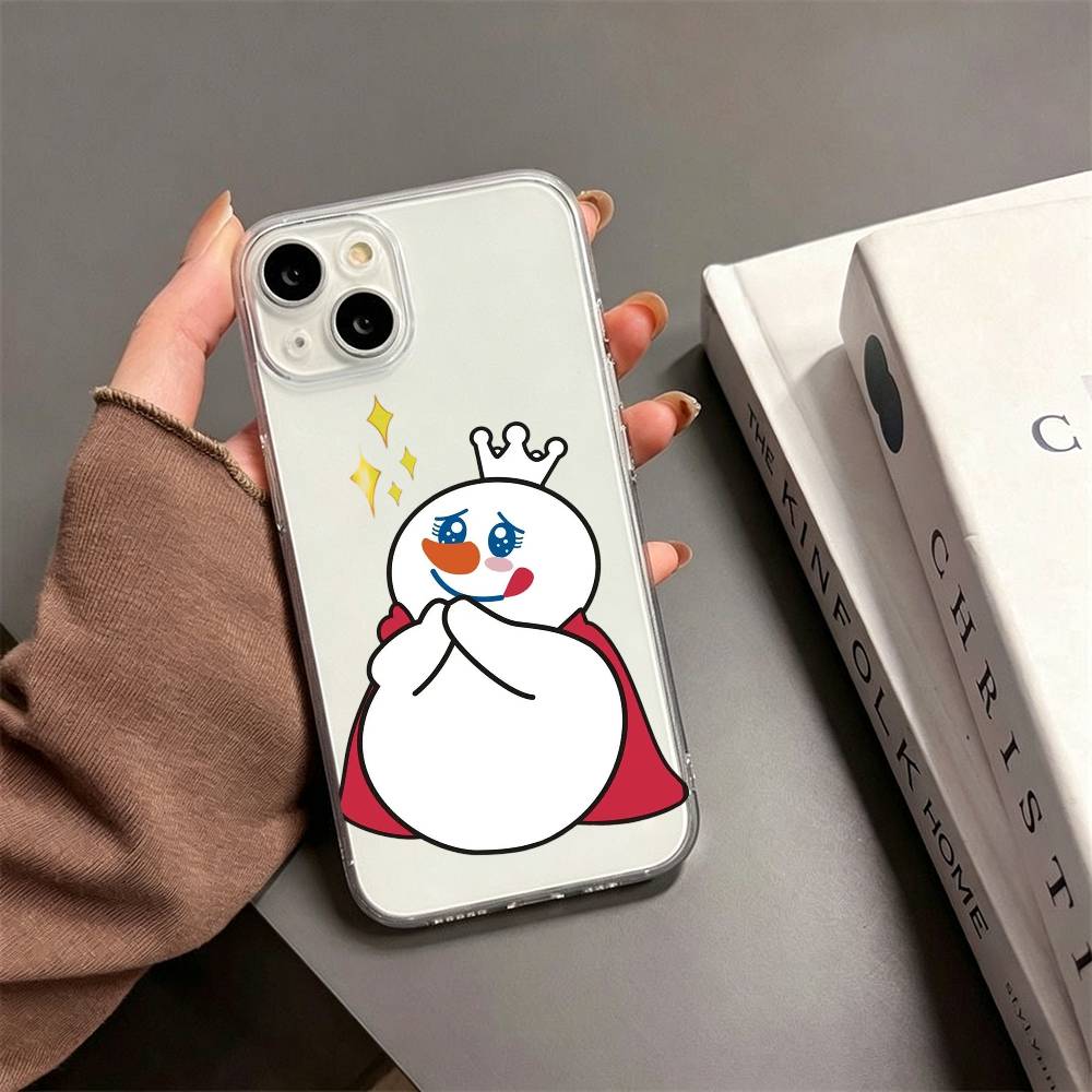 Mixue Bingcheng Phone Case For iPhone17,16,15,14,13,12,11 Plus,Pro Max Soft Transparent Cover iPhone15