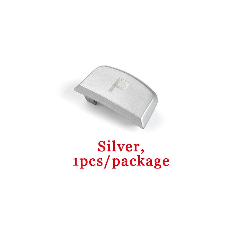 Gear Shift Knob Parking Button Cap for Range Rover Sport L494 Gear Shifter Lever Head P Key Replacement for Jaguar F TYPE X152 серебряный