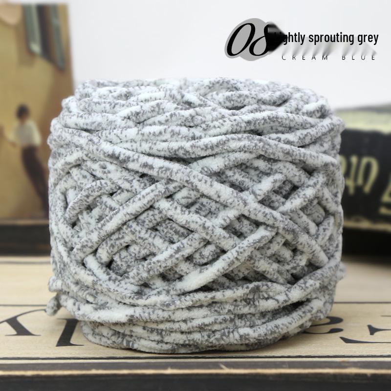 Ice Wool Thick Knitting Yarn for Blankets, Slippers, Neck Warmers, and Scarves