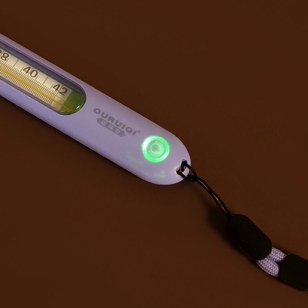 Enlarge Scale Anti Drop Thermometer Case LED Light Universal Thermometer Cover  For Children
