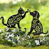 Harujio Gardening Dog Cat Garden Garden Scandinavian Cute and Stylish Iron Interior Gardening Ornaments, & Ornaments, Accessories, Objects, Style,