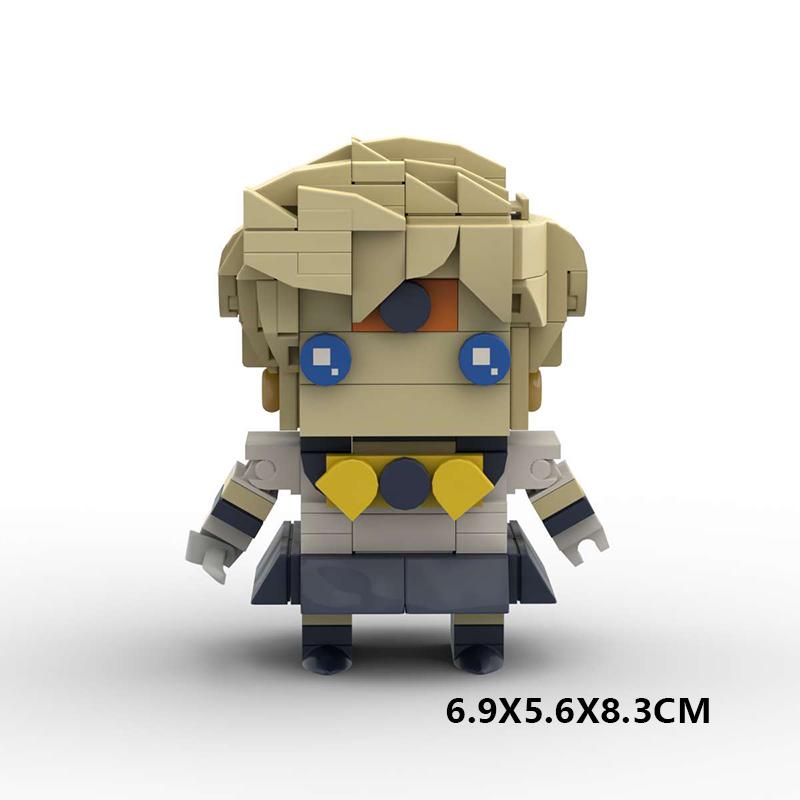 Anime Series Cute Girl Cartoon Characters Building Blocks MOC Beautiful Magic Girl Warrior Assembly Model Puzzle Kids Toy Gift