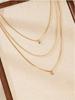1pc Delicate  Pendant  Stack Necklace For Women, Ladies' Fashion Metal Necklace,Suitable For Women's Daily Wear, Dates, And Parties