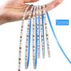 High Bright LED Cabinet Light Strip 12V 2835 Double Layer Copper 5mm PCB Tape DuPont Wire Cable Port DIY Wardrobe Shelves Lamp