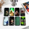 JC R-REYES Jc R-Reyes Singer Phone Case For Samsung S25,S24,S21,S22,S23,S30,Ultra,S20,Plus,Fe,Soft Silicone Black Cover