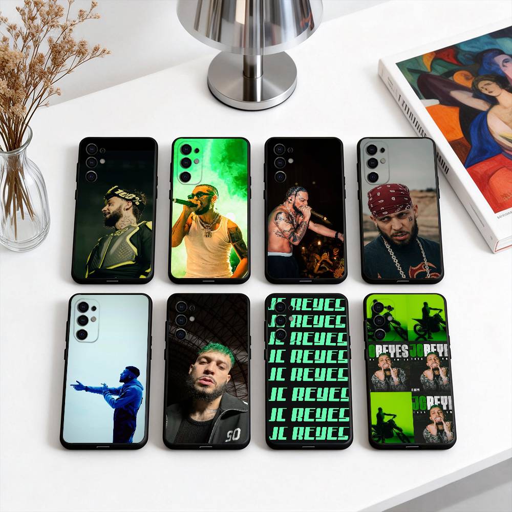 JC R-REYES Jc R-Reyes Singer Phone Case For Samsung S25,S24,S21,S22,S23,S30,Ultra,S20,Plus,Fe,Soft Silicone Black Cover
