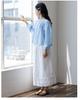 Girls' Autumn Lace Two-Piece Set: Long-Sleeve Top and Skirt for Children