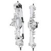 Front Rear Axle Assembly with Drive Shaft Upgrade Parts Fit for   SCX10 II 90046 90047